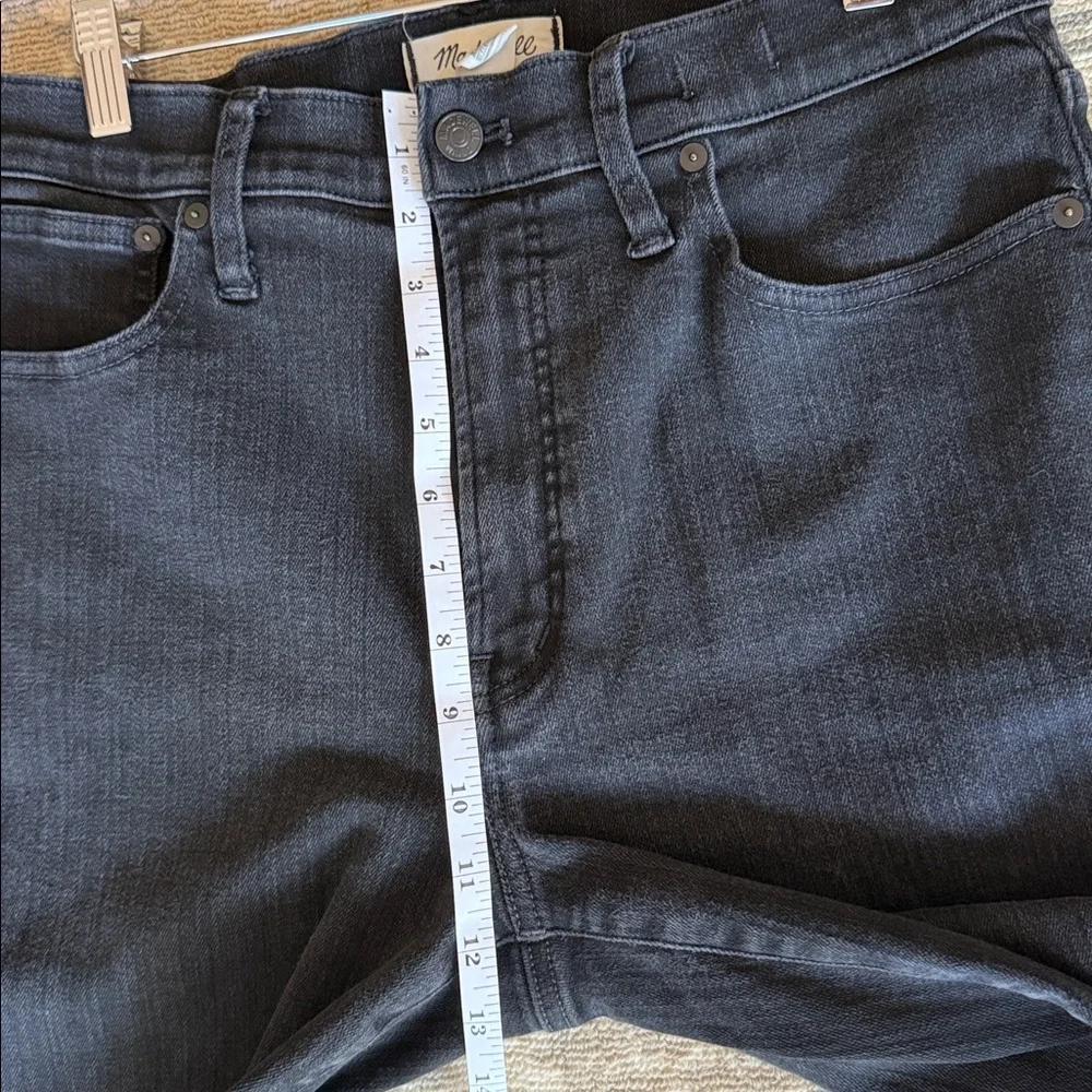 Madewell The Perfect Vintage Wide Leg Jean High Waist Black - Picture 8 of 9